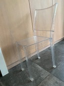 Due sedie La Marie di Starck per Kartell
