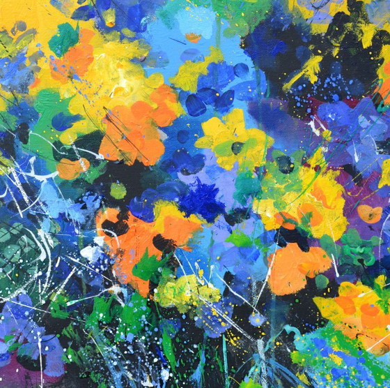 The garden remembers the sun – Peintures et dessins, Canvas (photo 3 of 5)