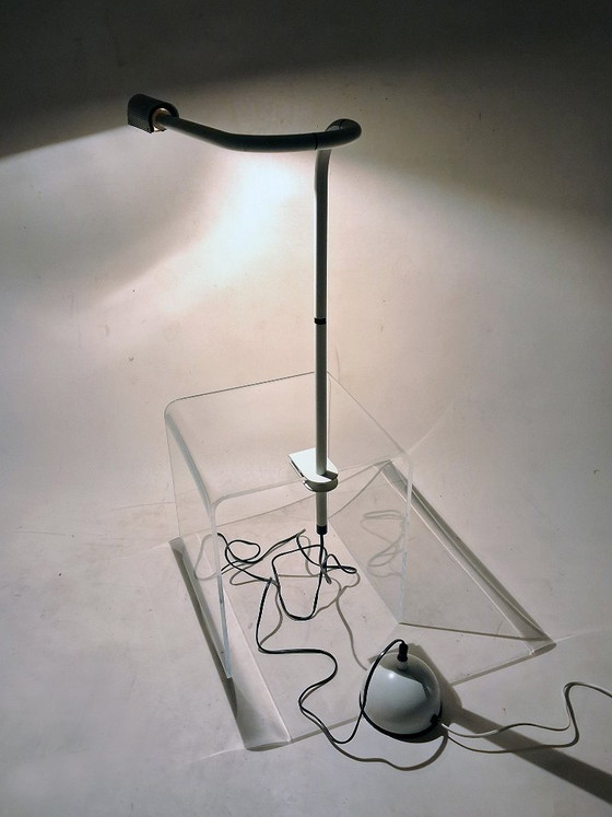 Lampe de table Lampe de bureau Hans Ansems "Stringa" – Metal, Vintage (photo 9 of 20)