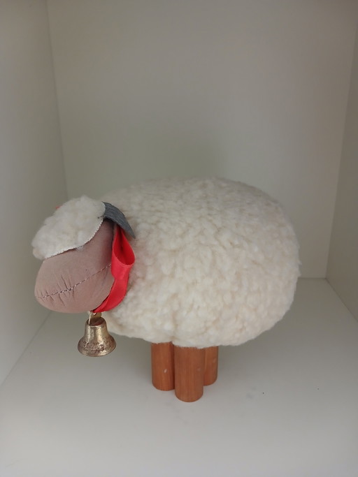 Vintage Department 56 Wooly Sheep "Le Mouton" (1983)