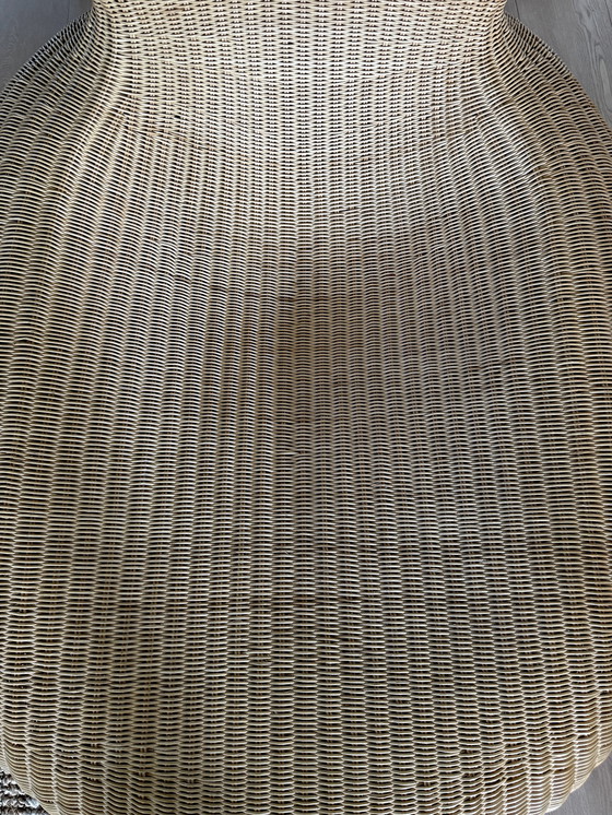 Image 1 of Vintage lounge chair. Storvik. Carl Öjerstam for Ikea. Wicker chair. Chaise longue. Wicker. Studio Design. 2001–2005