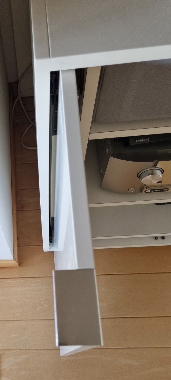 Image 1 of 2x storage cabinets for audio/video