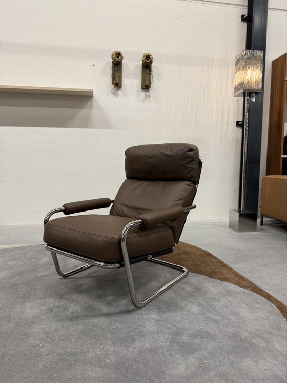 Image 1 of Gelderland 601 Mister Oberman Sessel Misto Leder