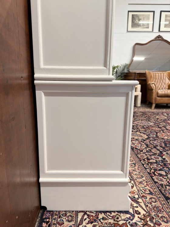 Originale Globe Wernicke Libreria Bassa Inglese Bianca – Librerie, Metallo, Legno (photo 5 of 17)