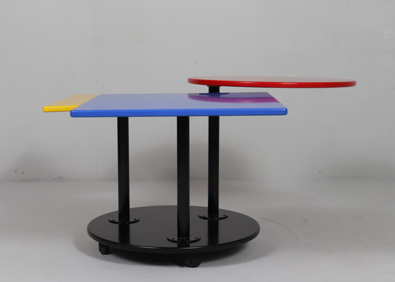 Image 1 of Salontafel in de stijl van Memphis Milano, jaren 1980