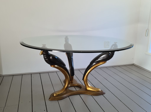 Table basse perroquets, Table basse