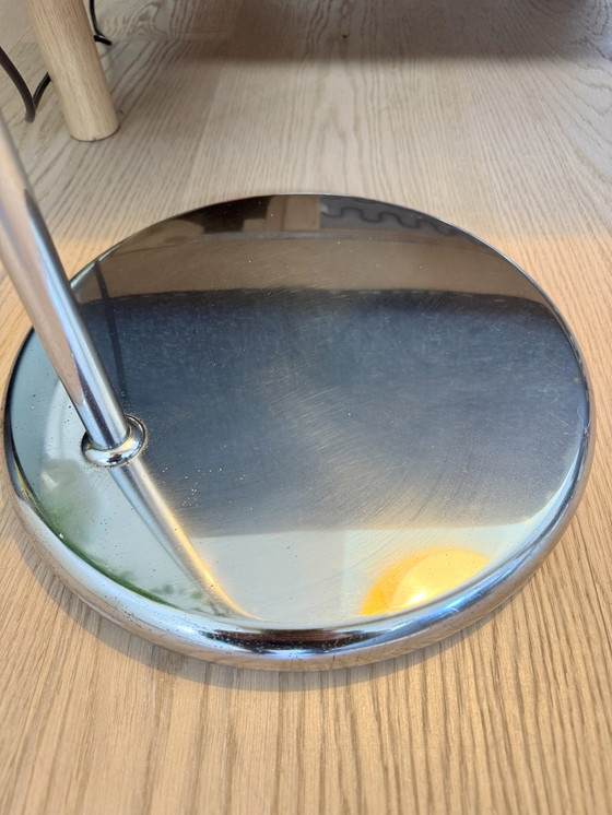 Image 1 of Vintage German Arc Floor Lamp with Telescopic Structure – Space Age 70s Mid-Century Modern UFO Light – Guzzini Era