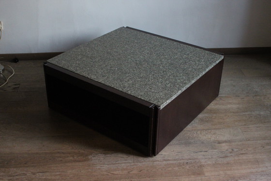 Image 1 of Angelo Mangiarotti 4D Coffee Table for Molteni, Italy 1960s