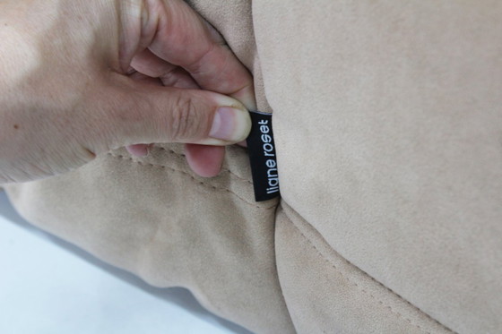 Image 1 of Togo Medium sofa by Michel Ducaroy for Ligne Roset Alcantara