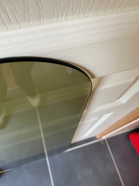 Image 1 of Table basse double plateau verre chrome style Bauhaus vintage 1970