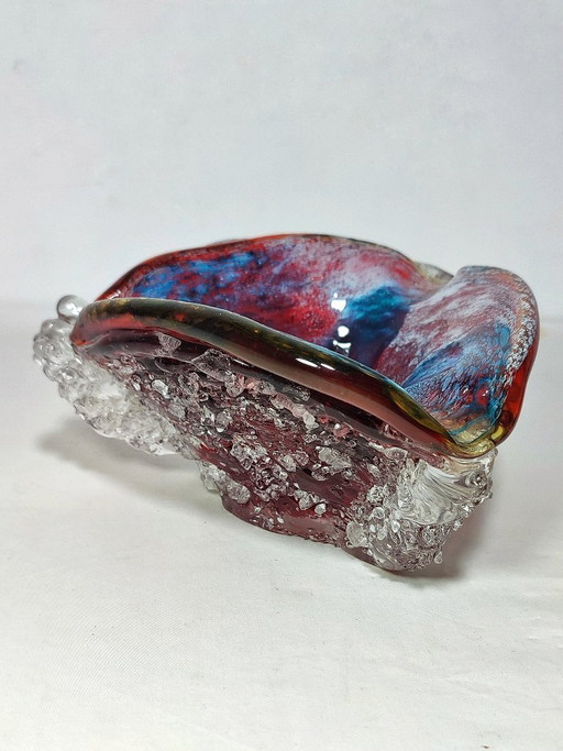 Murano glass ashtray. Italy, 1980s.
