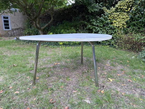 Zanotta Table – Dining tables, Metal, Wood (photo 2 of 11)