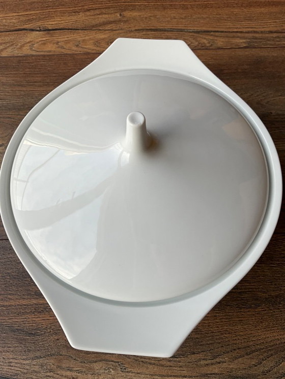 Image 1 of Ciotola con coperchio Rosenthal Berlin in porcellana bianca