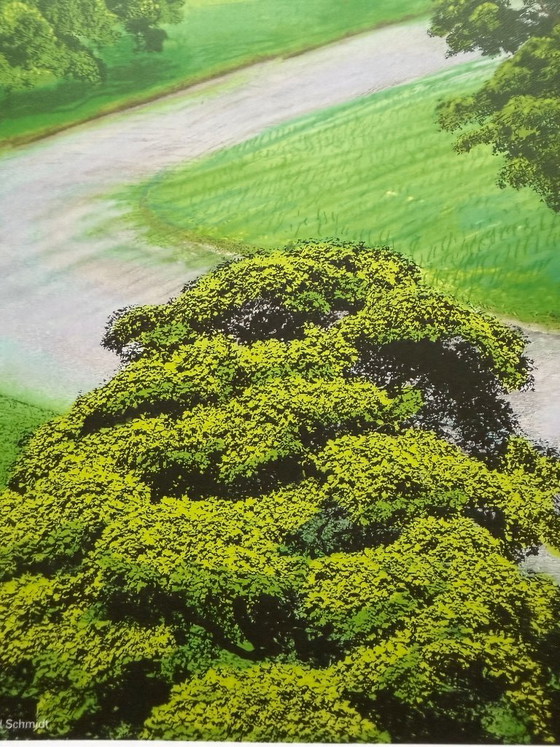 David Hockney, Green Valley, 2008, Copyright David Hockney, Gedruckt in Großbritannien, Kunstdrucke, Papier (Foto 5 von 9)