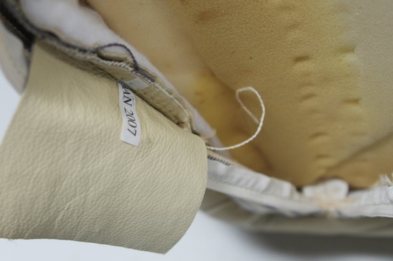 Image 1 of Originele Togo Medium Settee in beige leer 2007 - Michel Ducaroy - Ligne Roset