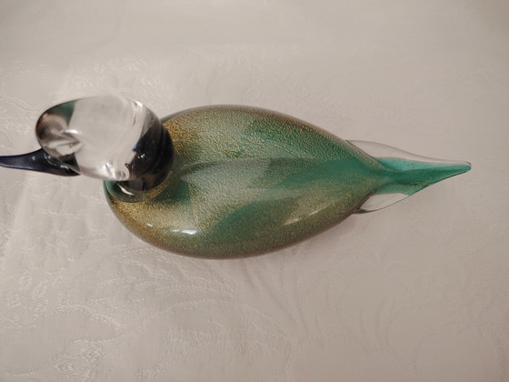 Image 1 of Paolo Venini ou Franco Vetrarti pour August Wernecke, verre Canard, Murano, Italie