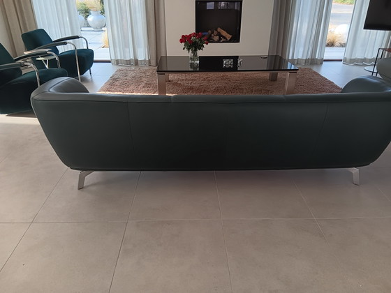 Beautiful Leolux sofa – 3-5 seaters, Leather, Aluminium (photo 5 of 5)