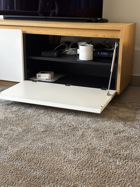 Mueble para TV con chapa de roble – Merk onbekend, Muebles TV, Wood (photo 7 of 10)
