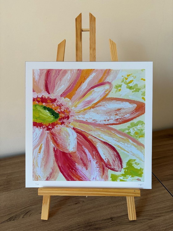 Image 1 of Gracias – Impresión artística de edición limitada (30 x 30 cm), firmada y numerada, incluye certificado.