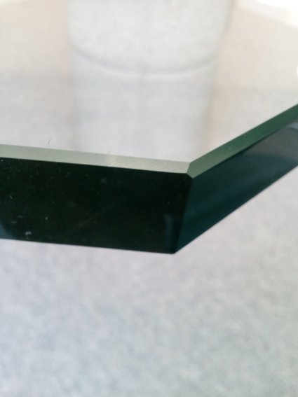 Image 1 of Table en béton et verre "Paracarro" de Giovanni Offredi