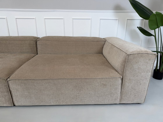 Image 1 of Bolia Cosima Sofa Beige Corduroy Fabric Couch Large Corner