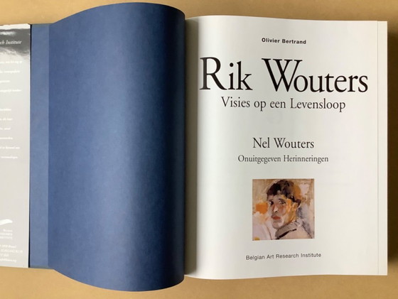 Image 1 of Livre d'art de Rik Wouters « Vision sur un parcours de vie »