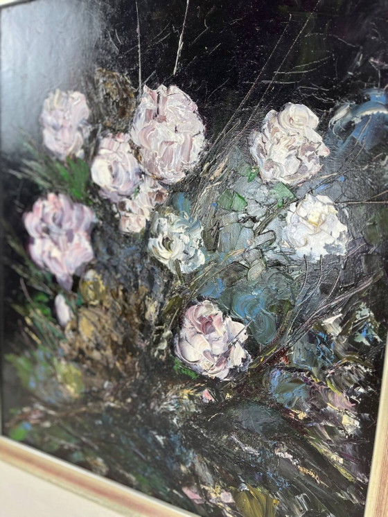 Blumenstrauß-Arrangement – Gemälde & Zeichnungen, Canvas (photo 3 of 9)