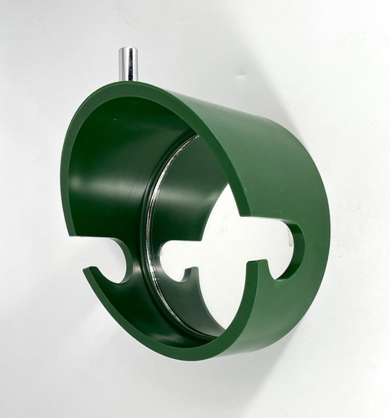 Image 1 of Miroir et patère vintage KM Austria style ère spatiale | Design des années 1970