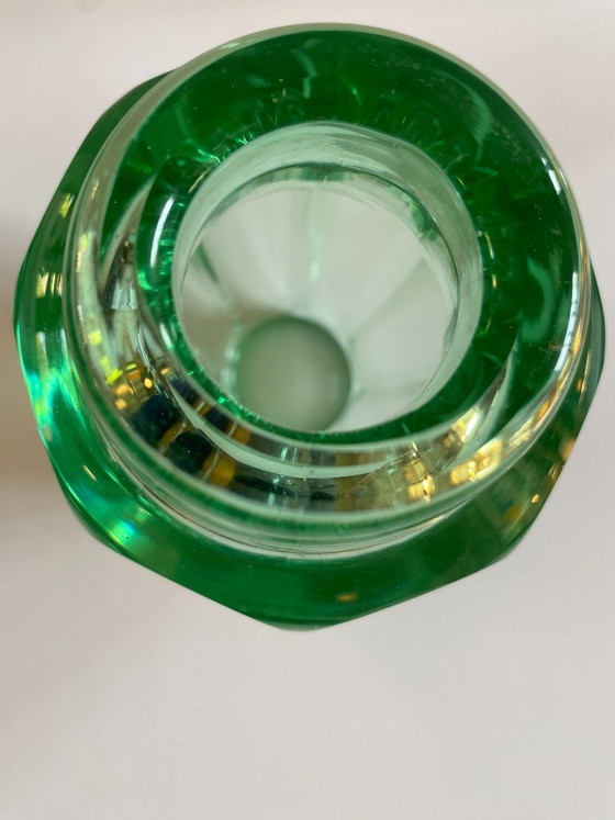 Daum Vase Ouraline Crystal Daum Nancy Signed 1920 – Glass (photo 4 of 7)
