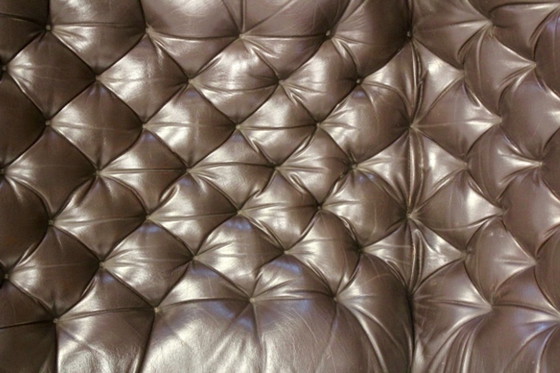 Pair of Noboru Nakamura ‘Bore’ Leather Lounge Chairs, Ikea, Adjustable recliner chair, Chrome (photo 12 of 14)