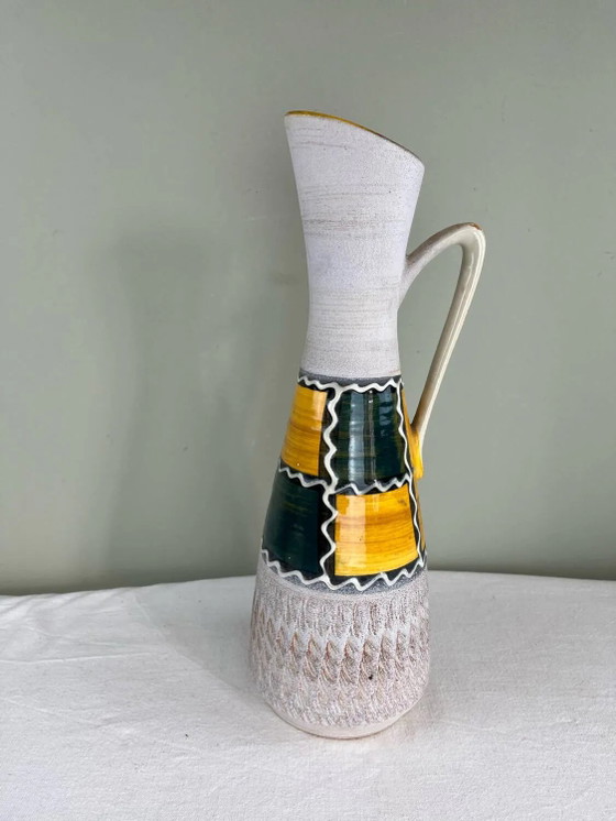 Jaren 50 vaas – Vazen, Porcelain, Vintage (photo 2 of 9)