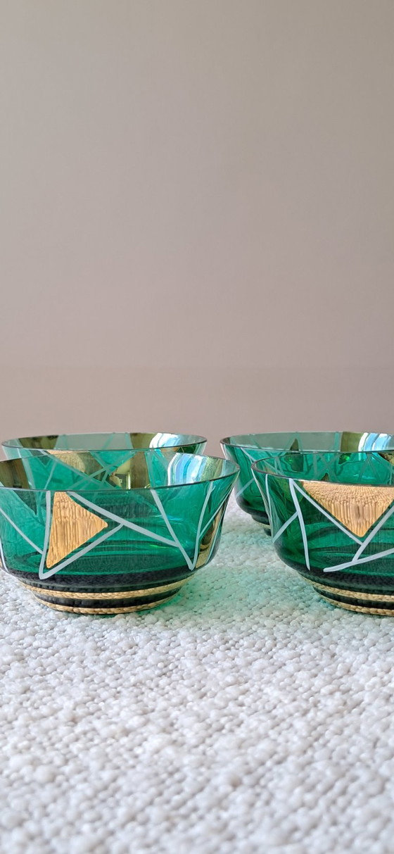 Set van 8 sorbetcoupes jaren 50 – Glazen & Karaffen, Glas (photo 5 of 5)