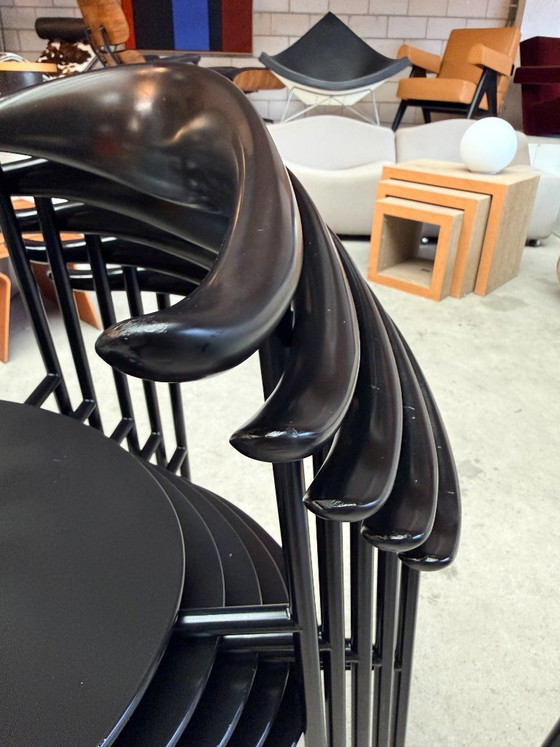 Sedia Carl Hansen & Søn CH88 T di Hans J. Wegner (set di 4) – Sedie da pranzo, Metal, Wood (photo 4 of 12)