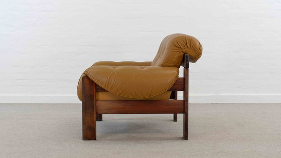 Image 1 of Braziliaanse stijl lederen zitgroep