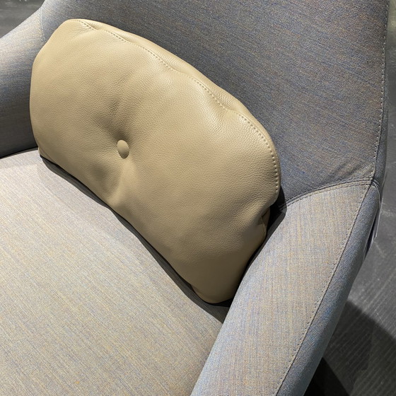 Image 1 of Leolux Jill Sessel mit Fußhocker