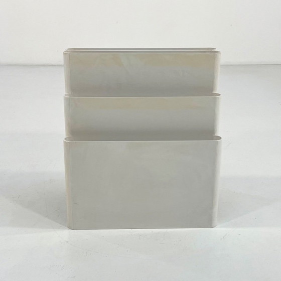 Image 1 of Portariviste bianco di Giotto Stoppino per Kartell, anni '70