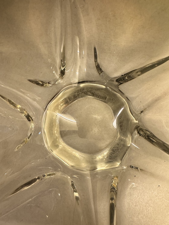 Image 1 of Signed studio glass bowl - Max Verboeket for Kristalunie Maastricht