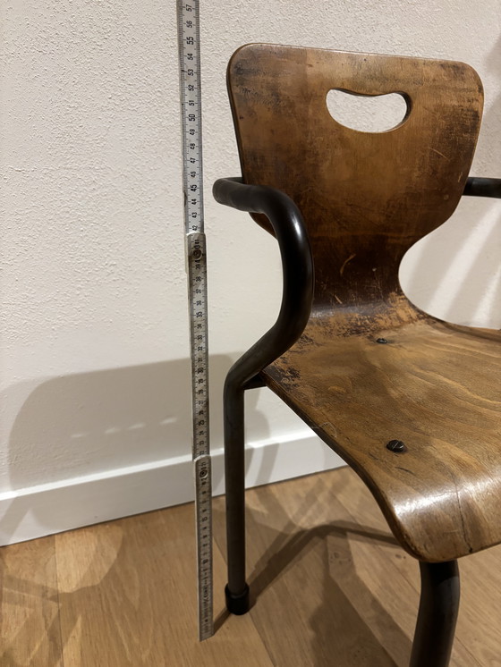 Image 1 of Kleine oude vintage kinderstoeltjes 