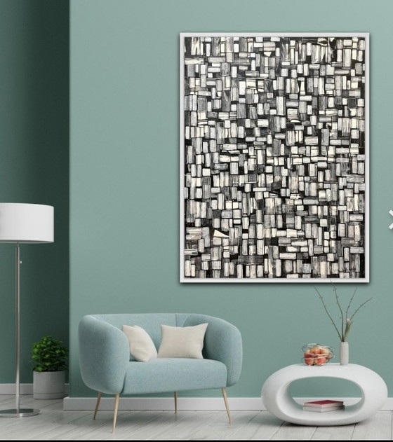 Image 1 of Natia Antadze Abstracte compositie XXL