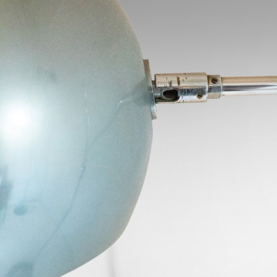 Image 1 of 1x Vintage Floor Lamp, Chromed and Metal Structure, Italy 1960s