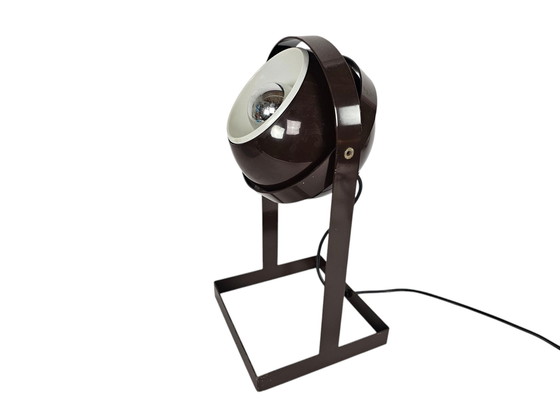 Image 1 of Space Age - 'Eyeball' Tafelspot - Metaal - 3e Kwart 20e Eeuw