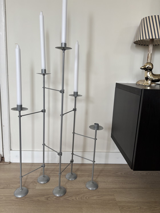 Image 1 of Large modular candlestick
