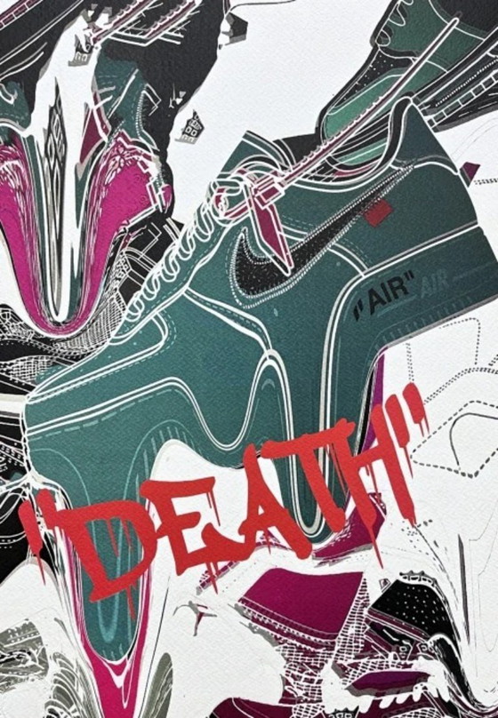 Image 1 of Death NYC - Nike verde - edizione limitata con certificato