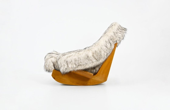 Image 1 of Sedia a dondolo "Yeti" di Mario Scheichenbauer per Elam, anni '60