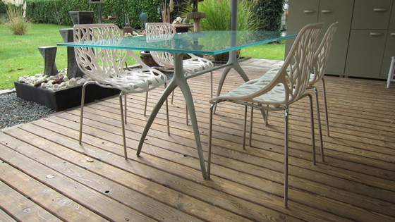 Image 1 of "Rolf Benz" iconische design tafel "type 8990" Nieuwe staat!
