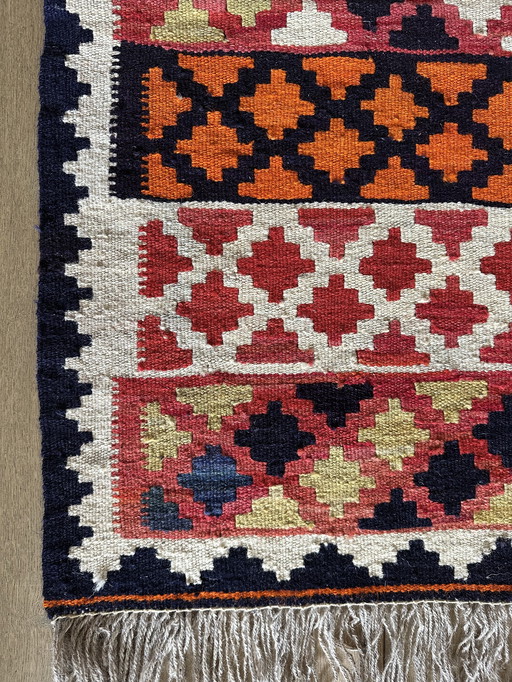 Authentieke Handgeweven Perzische Kelim Nieuw 112 x 82