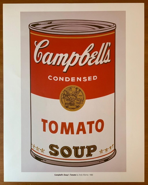 Campbell's Soup, 1968 – Andy Warhol (naar) | Offsetdruk onder licentie, 2007