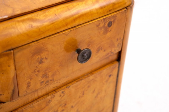 Image 1 of Pareja de mesillas de noche, Polonia, años 30.