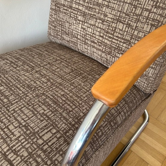 Image 1 of Functionalistische fauteuil Mücke-Melder, Famos