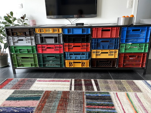crate cabinet lensvelt design